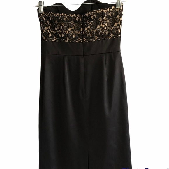 White House Black Market strapless lace dress - Picture 3 of 6